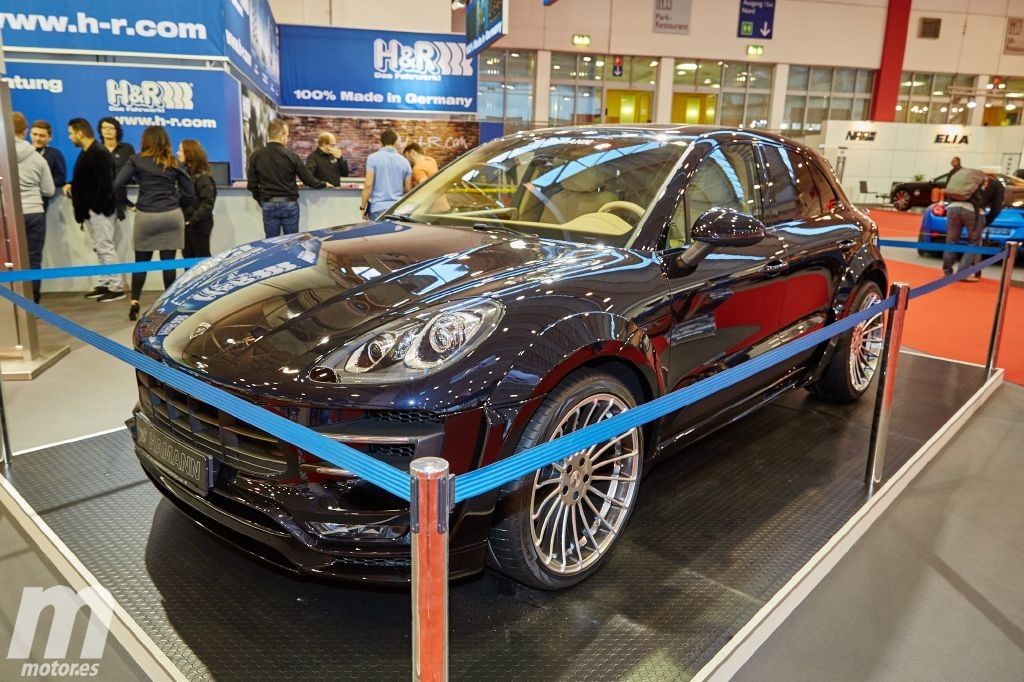 Espectacular el Porsche Macan de Hamann  de carrocería ensanchada desde Essen