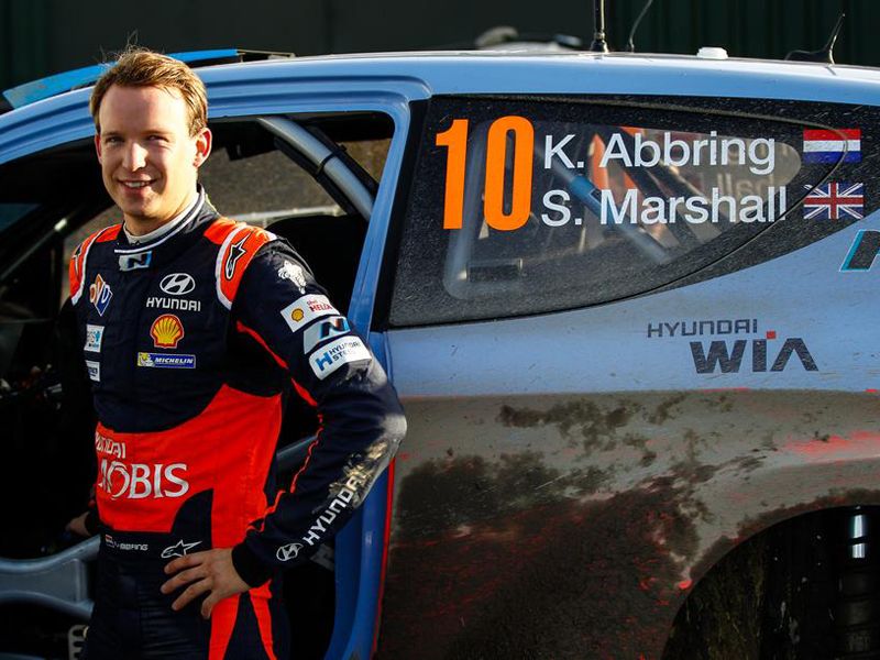 Kevin Abbring se centra en el Hyundai i20 R5 en 2016
