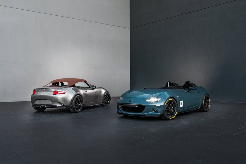 Mazda MX-5 Spyder y MX-5 Speedster, mucha clase y deportividad "retro"