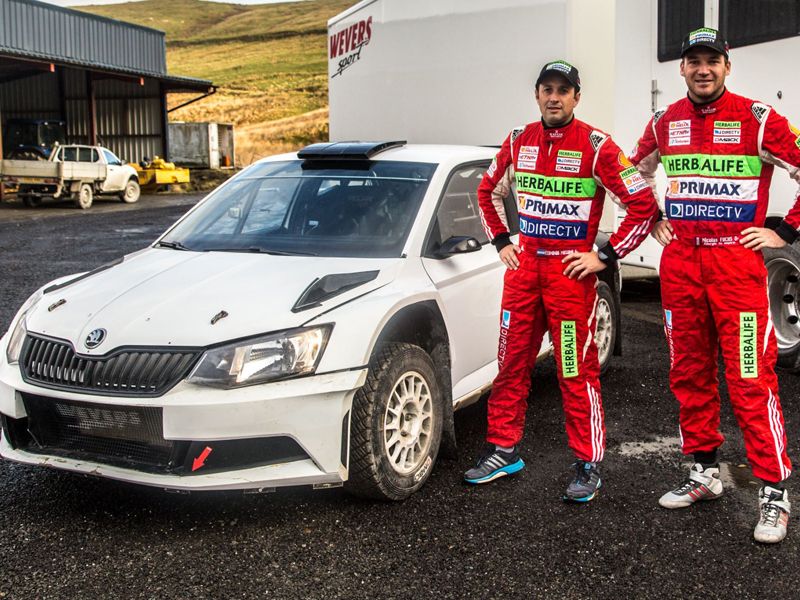 Nicolás Fuchs se cambia al Skoda Fabia R5