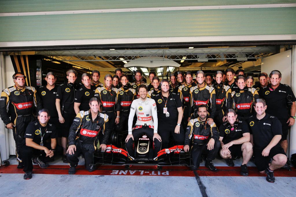 Romain Grosjean se despide de Lotus en los puntos