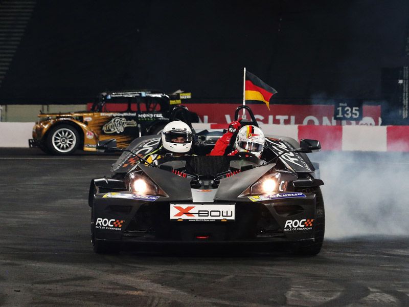 Sebastian Vettel gana la Race of Champions 2015