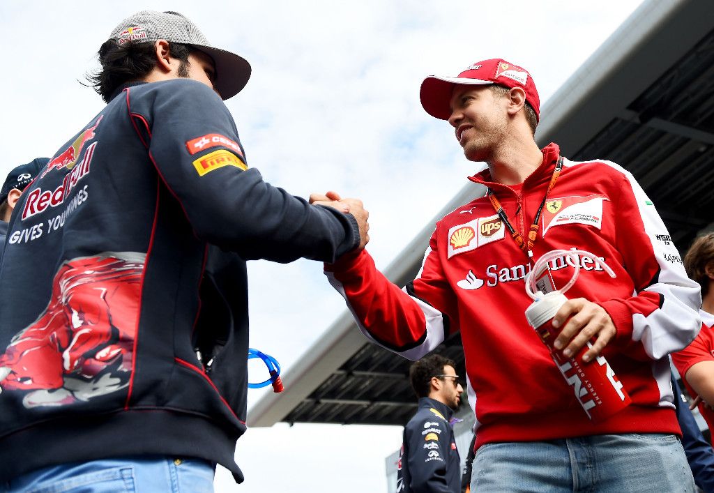 Vettel elogia la temporada de debut de Verstappen y Sainz