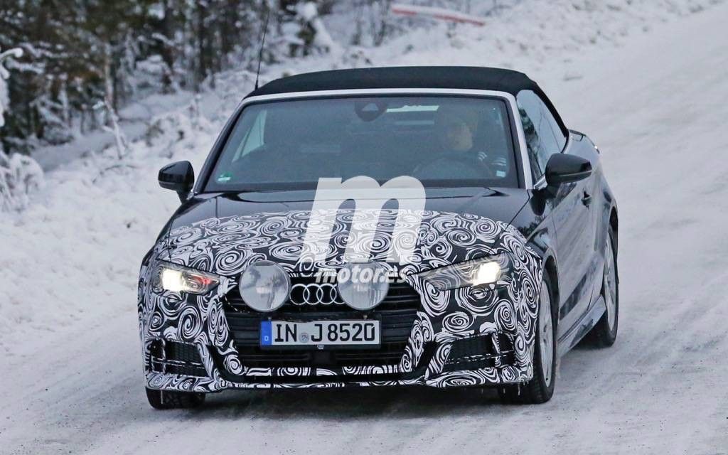 El Audi A3 Cabrio muestra su nueva cara para el año que viene