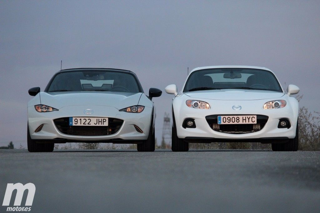 Comparativa Mazda MX-5 2015 vs MX-5 2014