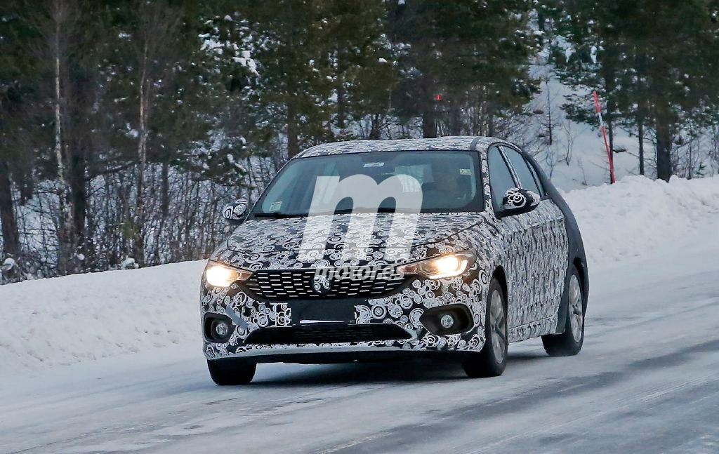 Fiat Tipo cinco puertas, ahora de pruebas en el frío invierno