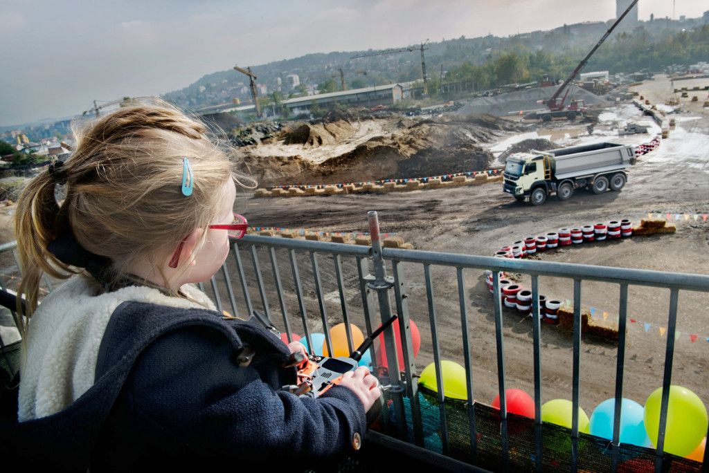 Los camiones Volvo no deben estar al alcance de los niños