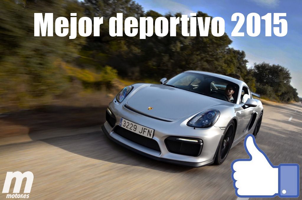 Mejor deportivo 2015 para Motor.es: Porsche Cayman GT4