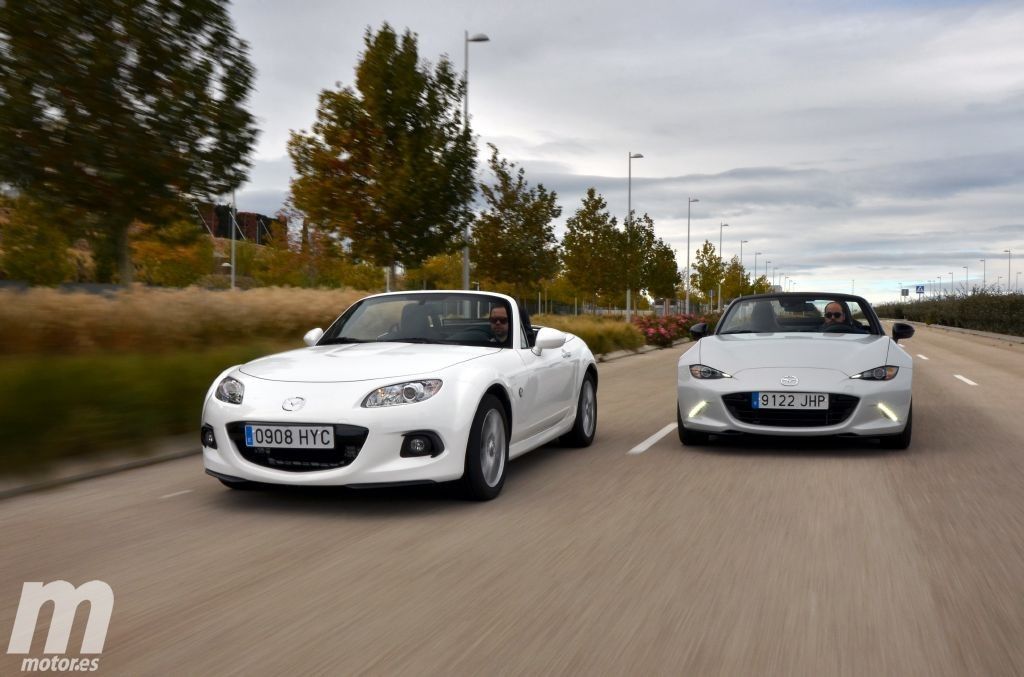 Mazda MX-5 ND vs NC. Prueba y conclusiones