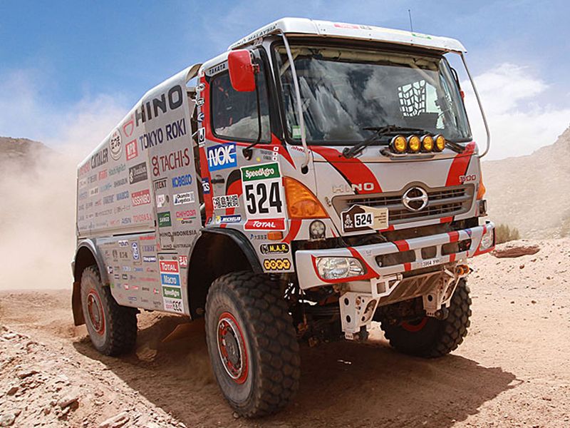 Los viejos rockeros japoneses del Dakar 2016
