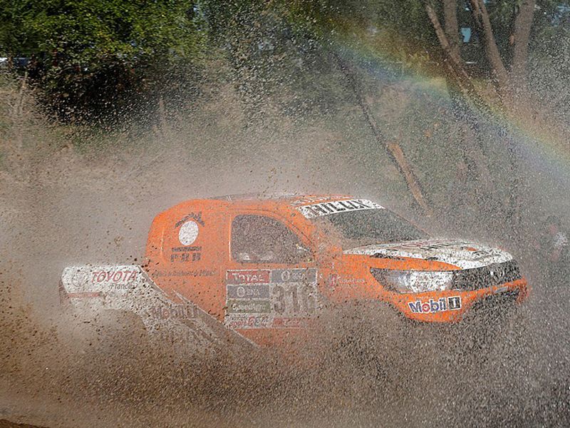 Dakar 2016, etapa 2: Recorrido parcial por precaución