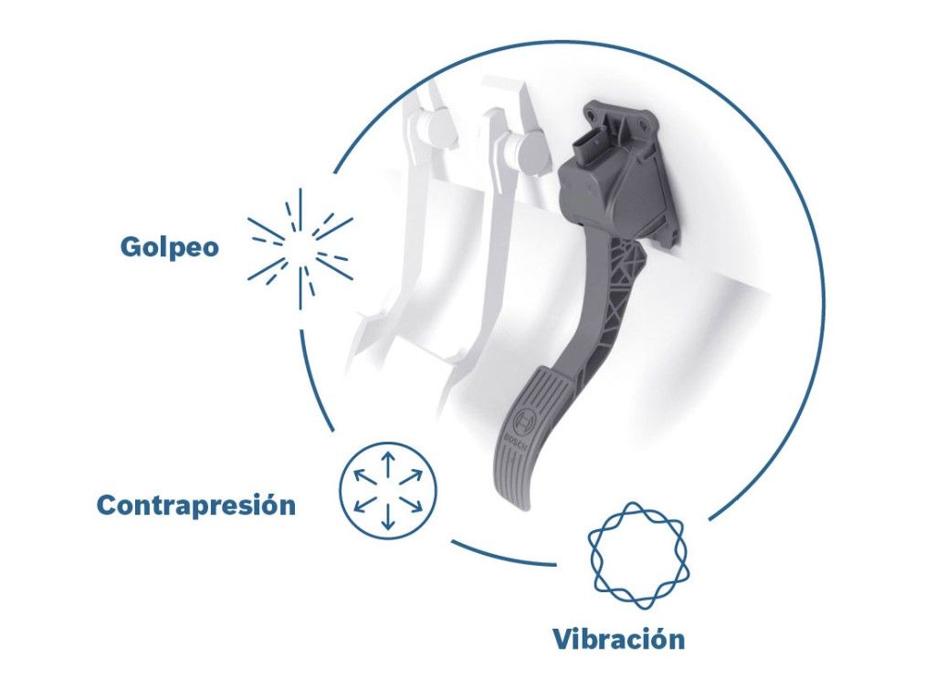 ¿Te tiembla el pie cuando aceleras? El acelerador activo de Bosch te advierte vibrando