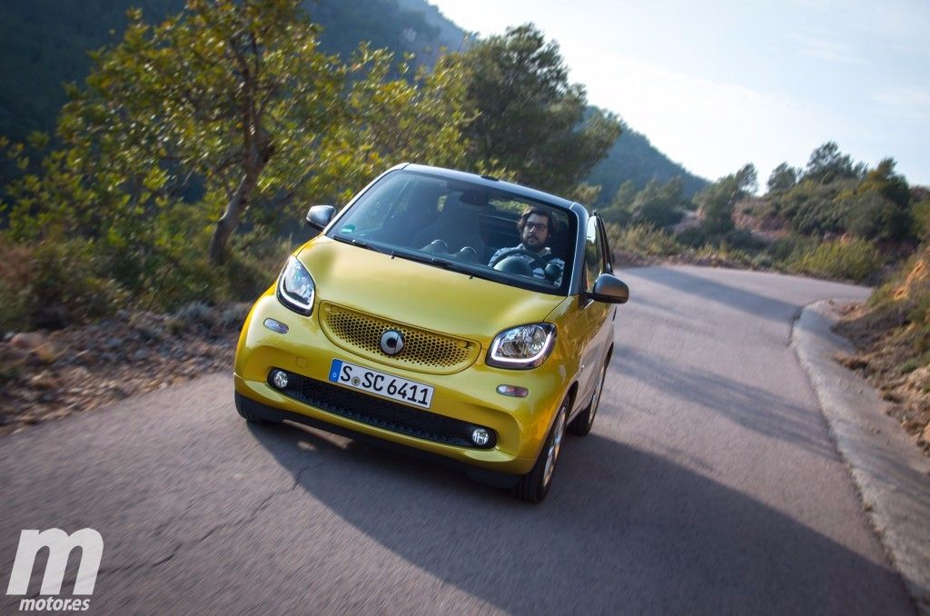 Prueba Smart Fortwo Cabrio 2016, la alegría de la ciudad