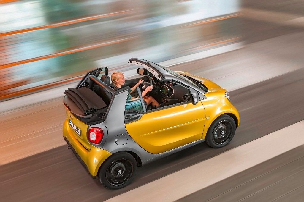 Precio del Smart Fortwo Cabrio 2016: desde 15.500 euros en España