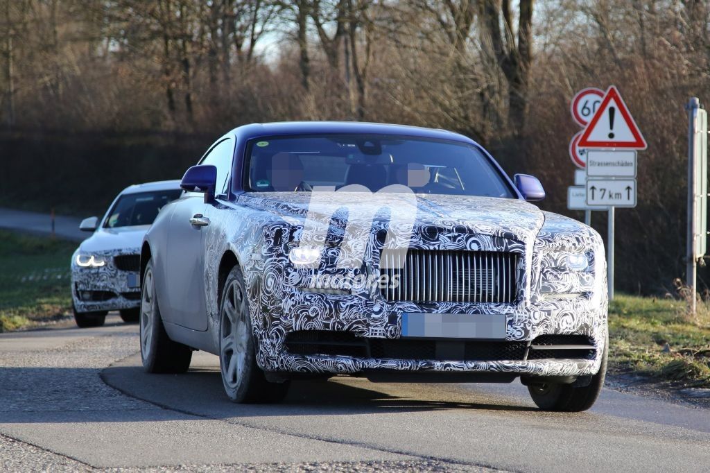 Fotos espía: Rolls Royce Wraith facelift