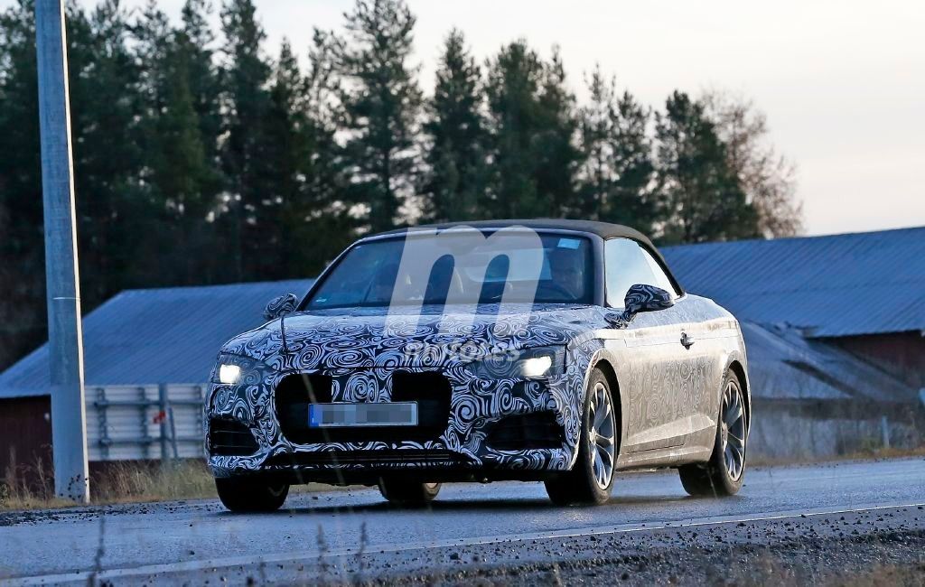 Audi A5 Cabrio 2017, nuevas fotos espía