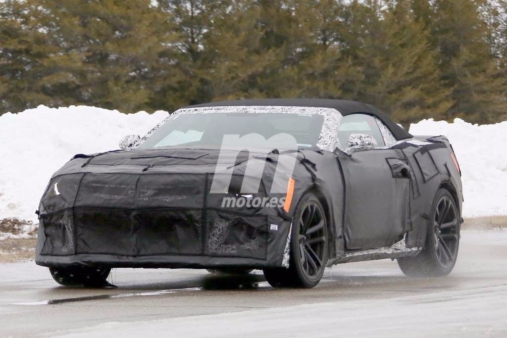 Chevrolet Camaro ZL1 Cabrio 2017, cazado por segunda vez