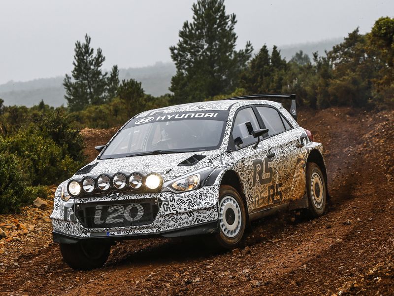 Comienzan los test del Hyundai i20 R5