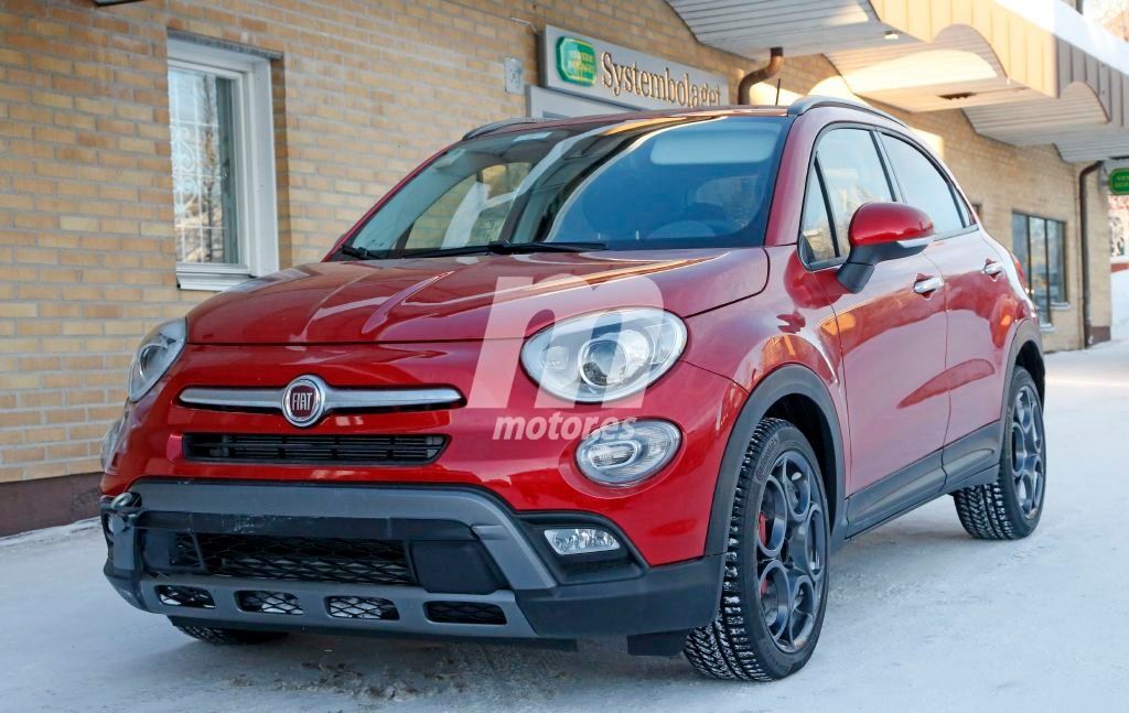 El Abarth 500x cazado en pruebas