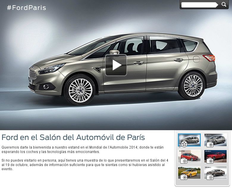 Ford no acudirá al Salón de París 2016
