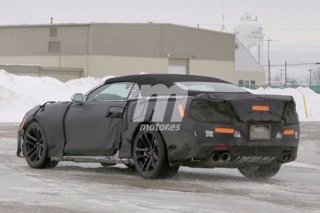 Chevrolet Camaro ZL1 Cabrio 2017 foto espía