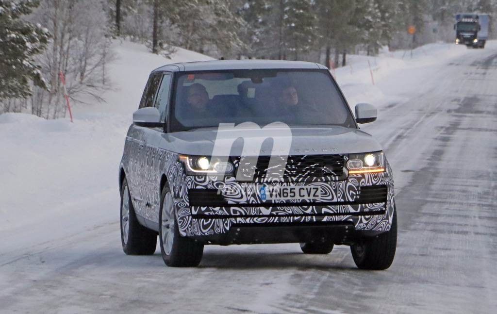 Fotos espía del Range Rover 2017, un leve facelift