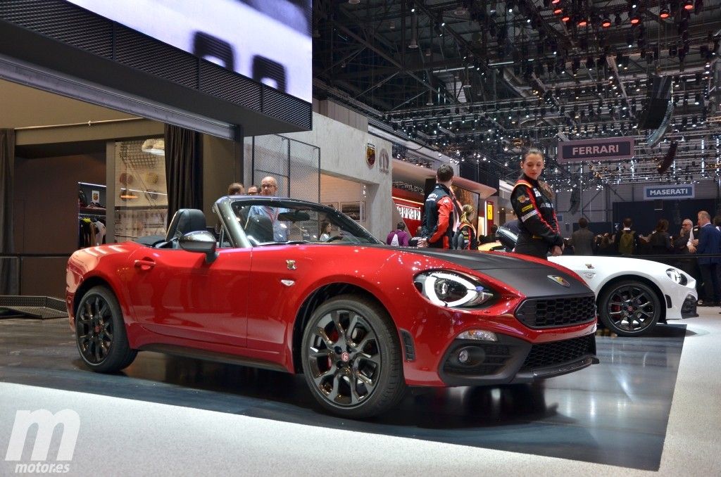 El Abarth 124 Spider se hace oficial en Ginebra con 170 CV