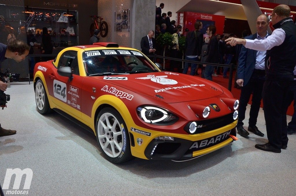 ¡El Abarth 124 Spider de Rallies produce 300 CV!