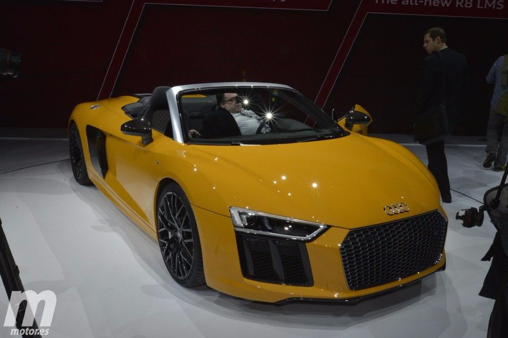 Audi R8 Spyder V10, el bicho se descapota