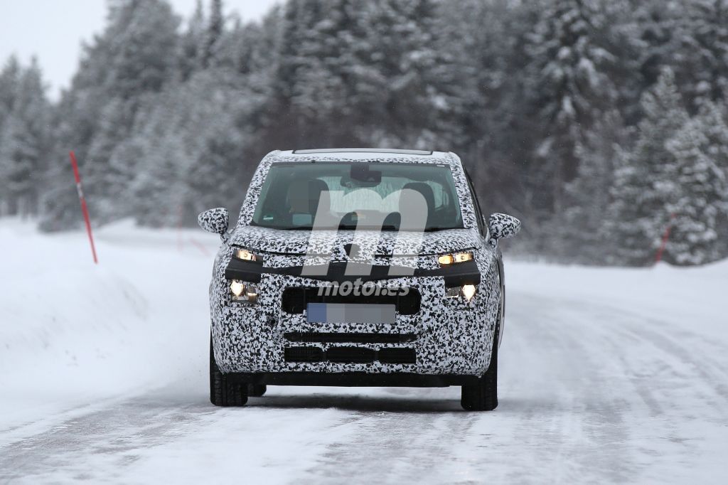 El Citroën C3 Picasso 2017 se pasea en nuevas fotos espía