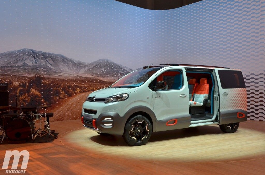 Citroën SpaceTourer Hyphen, una atrevida furgoneta-prototipo 