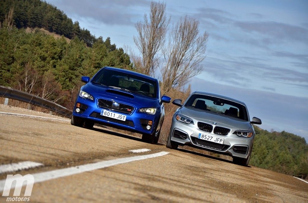 Comparativa: BMW M235i xDrive vs Subaru WRX STi: ¿Quién es quién?