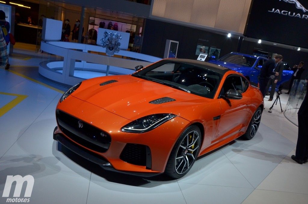 El nuevo Jaguar F-Type SVR preparado para su debut mundial