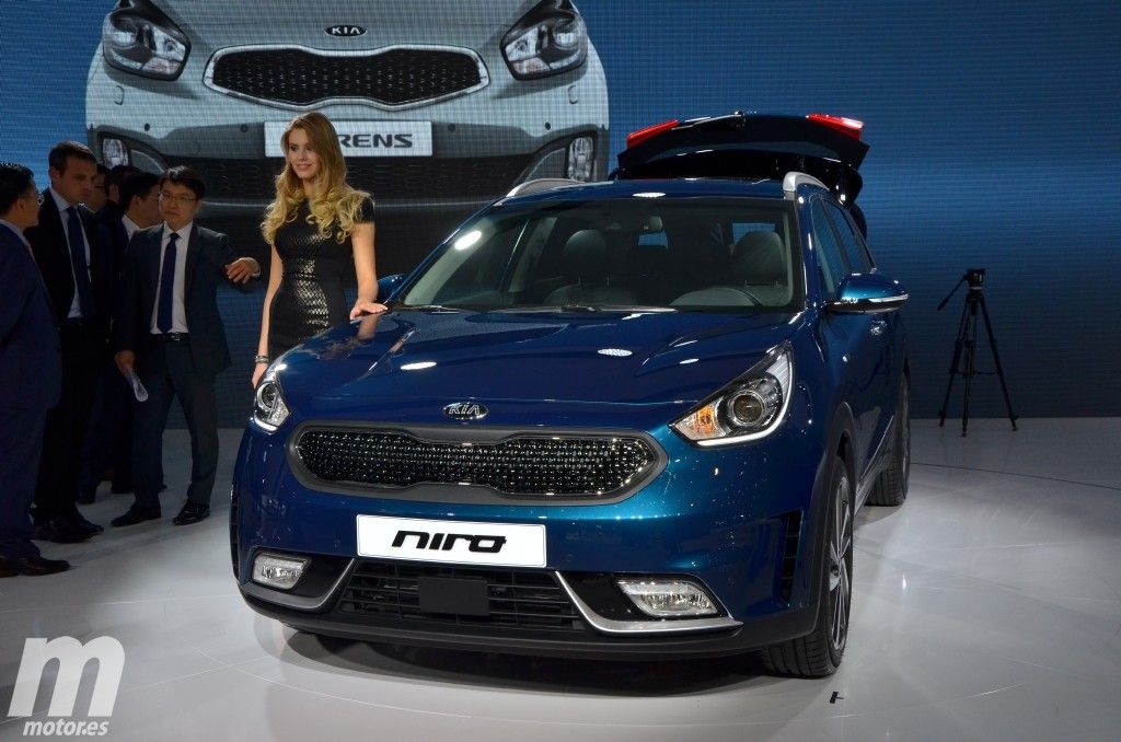 Este es el Kia Niro para Europa, y estará en el Salón de Ginebra 2016