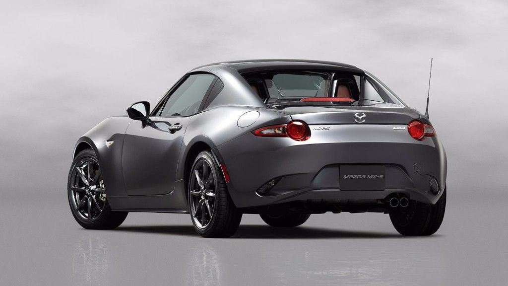 El Mazda MX-5 RF de techo duro se presenta antes de Nueva York ¡Brutal!