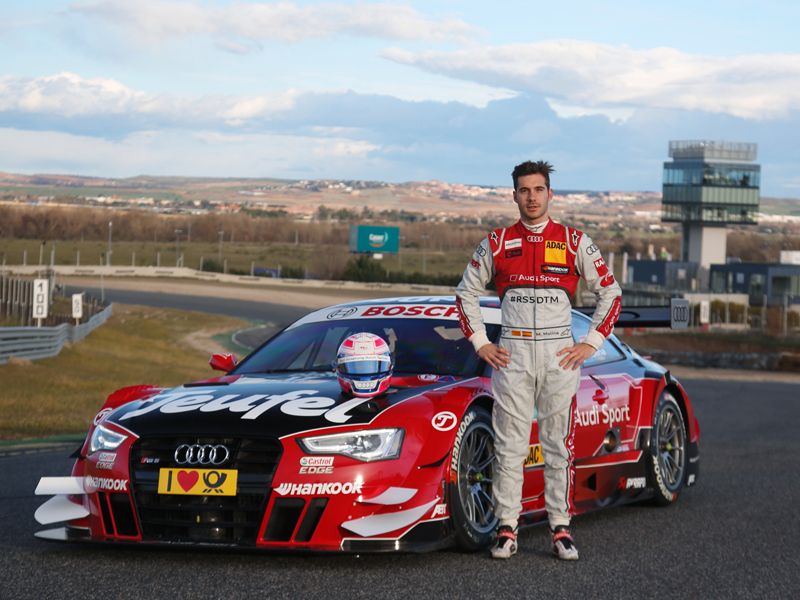 Miguel Molina presenta su Audi RS 5 DTM para 2016