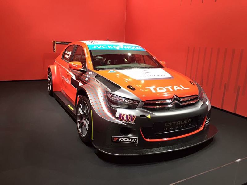 Nuevos colores en los Citroën C-Elysée del WTCC 2016