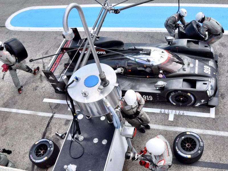 Porsche exprime el 919 Hybrid 2016 en Paul Ricard