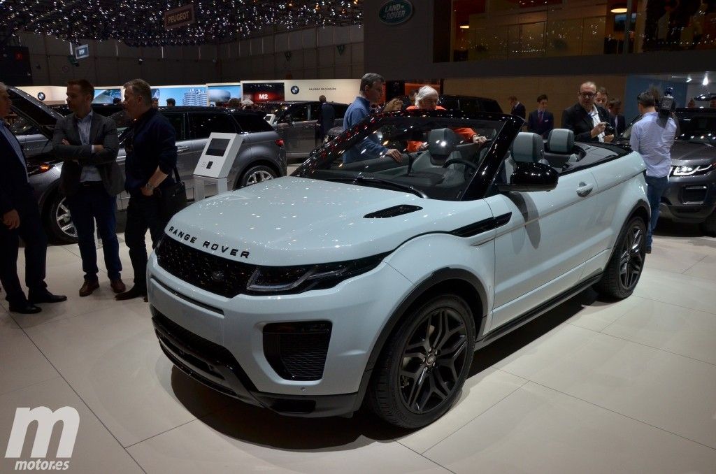 Range Rover Evoque Convertible, en primavera a partir de 54.700 euros