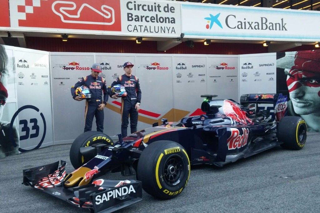 Toro Rosso presenta su nueva decoración para 2016