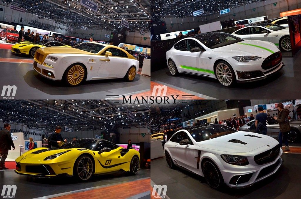 Las últimas novedades de Mansory