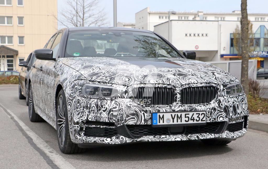 Cazado el BMW Serie 5 2017 con el paquete M Sport