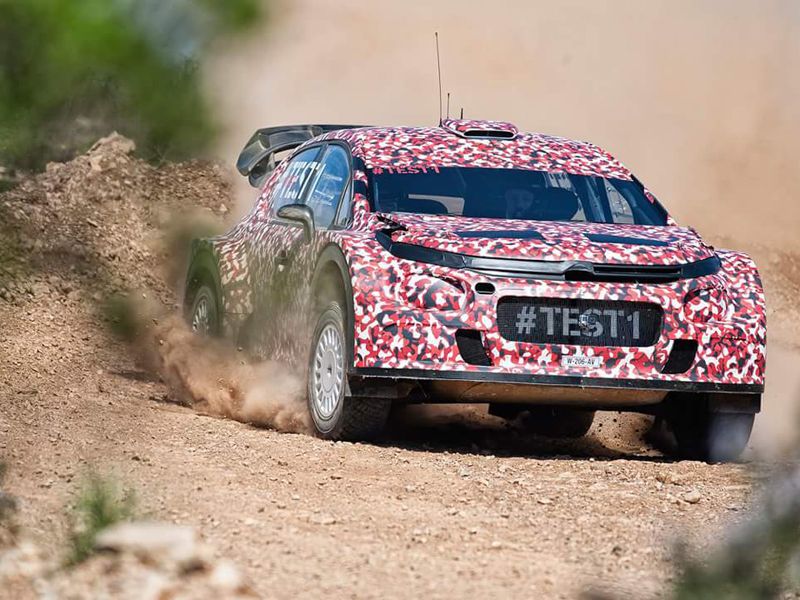 El futuro Citroën C3 2017 se mostró sutilmente con el nuevo C3 WRC