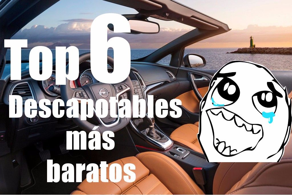 Top 6 de los descapotables más baratos en España