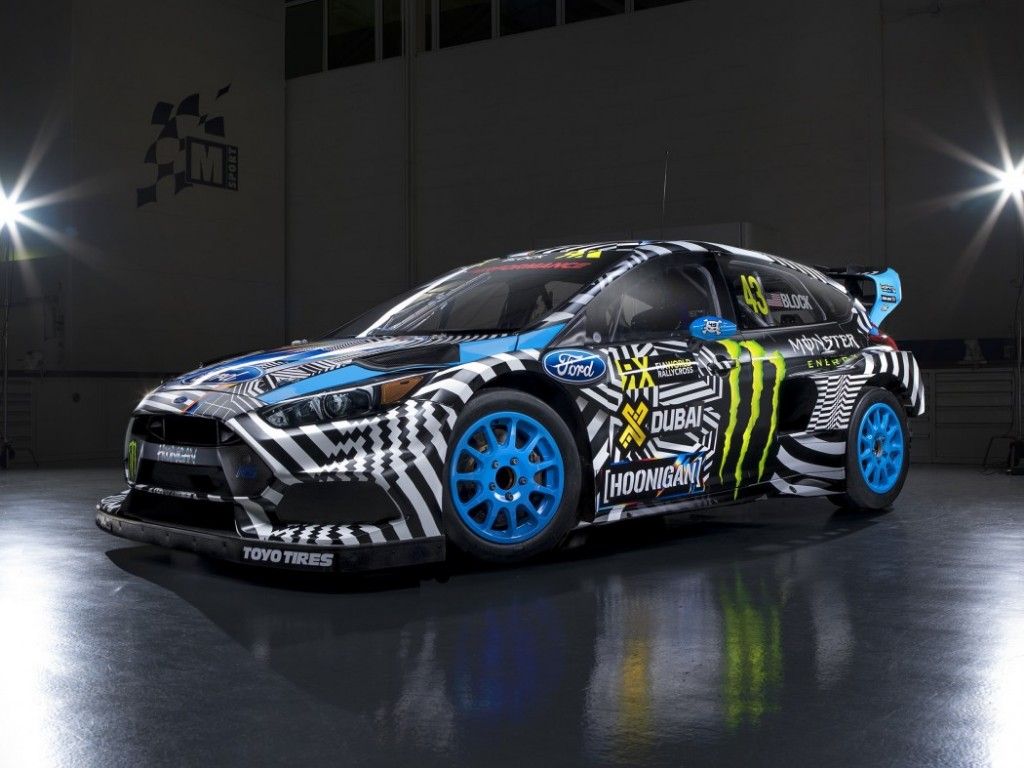 El Ford Focus RX 2016 de Ken Block nos descubre sus pinturas de guerra