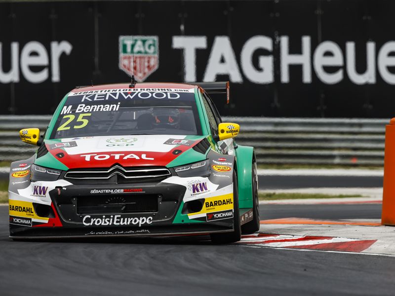 Mehdi Bennani se doctora en el WTCC bajo la lluvia