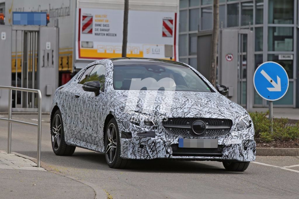 El Mercedes E Coupe 2017 no cesa en sus pruebas