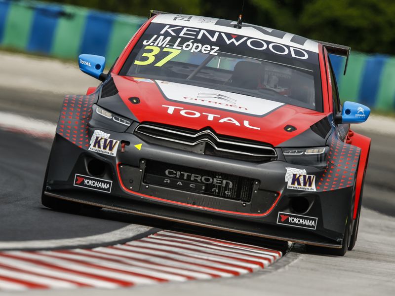 'Pechito' López consigue la pole del WTCC en Hungaroring