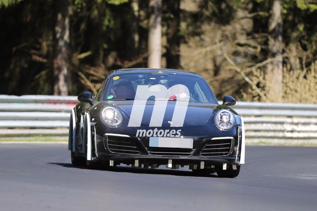 El Porsche 911 2018 ya rueda por el circuito de Nürburgring