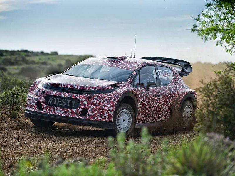 Primeras imágenes oficiales del Citroën C3 WRC 2017